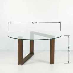 Tavolino da salotto Ragia, 80x80h41 cm,<Dmora Hot