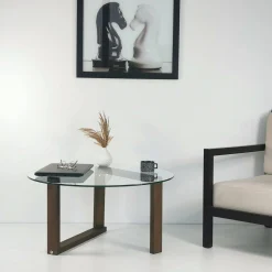 Tavolino da salotto Ragia, 80x80h41 cm,<Dmora Hot
