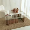 Tavolino da salotto Teti, 105x65h40 cm,<Dmora Clearance