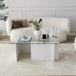 Tavolino da salotto Teti, 105x65h40 cm,<Dmora Discount