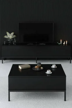 Tavolino da salotto Vespero, 90x60h40 cm,<Dmora Clearance