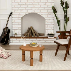 Tavolino da salotto Victorien, 70x70h40 cm,<Dmora Cheap