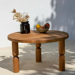 Tavolino da salotto Victorien, 70x70h40 cm,<Dmora Cheap