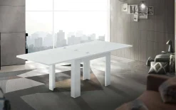 Tavolo allungabile Airin, cm 90x90h75,<Dmora Clearance