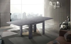 Tavolo allungabile Airin, cm 90x90h75,<Dmora Store