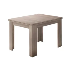 Tavolo allungabile Airin, cm 90x90h75, Olmo perla<Dmora Clearance