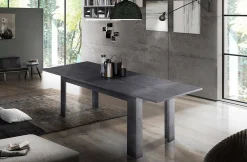 Tavolo allungabile Arizon, cm 140/190x90h75,<Dmora Shop