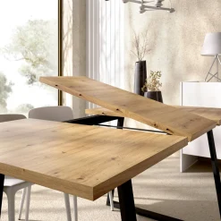 Tavolo allungabile Aryal, 160x90h75 cm,<Dmora Hot