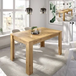 Tavolo allungabile Dariaud, 140/190x90h77 cm,<Dmora Flash Sale