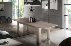 Tavolo allungabile Ddariv, cm 160/210x90h75,<Dmora Shop