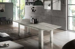 Tavolo allungabile Ddariv, cm 160/210x90h75,<Dmora Clearance