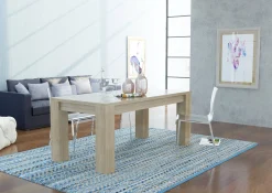 Tavolo allungabile Ddariv, cm 160/210x90h75,<Dmora Shop