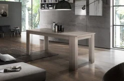 Tavolo allungabile Ddariv, cm 160/210x90h75,<Dmora Shop