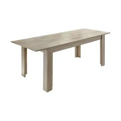 Tavolo allungabile Ddrummon, 137x90 h79 cm,<Dmora New