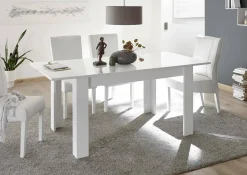 Tavolo allungabile Ddrummon, 137x90 h79 cm,<Dmora Outlet