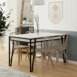 Tavolo allungabile Dpietruzz, 170x80 h76 cm,<Dmora Clearance