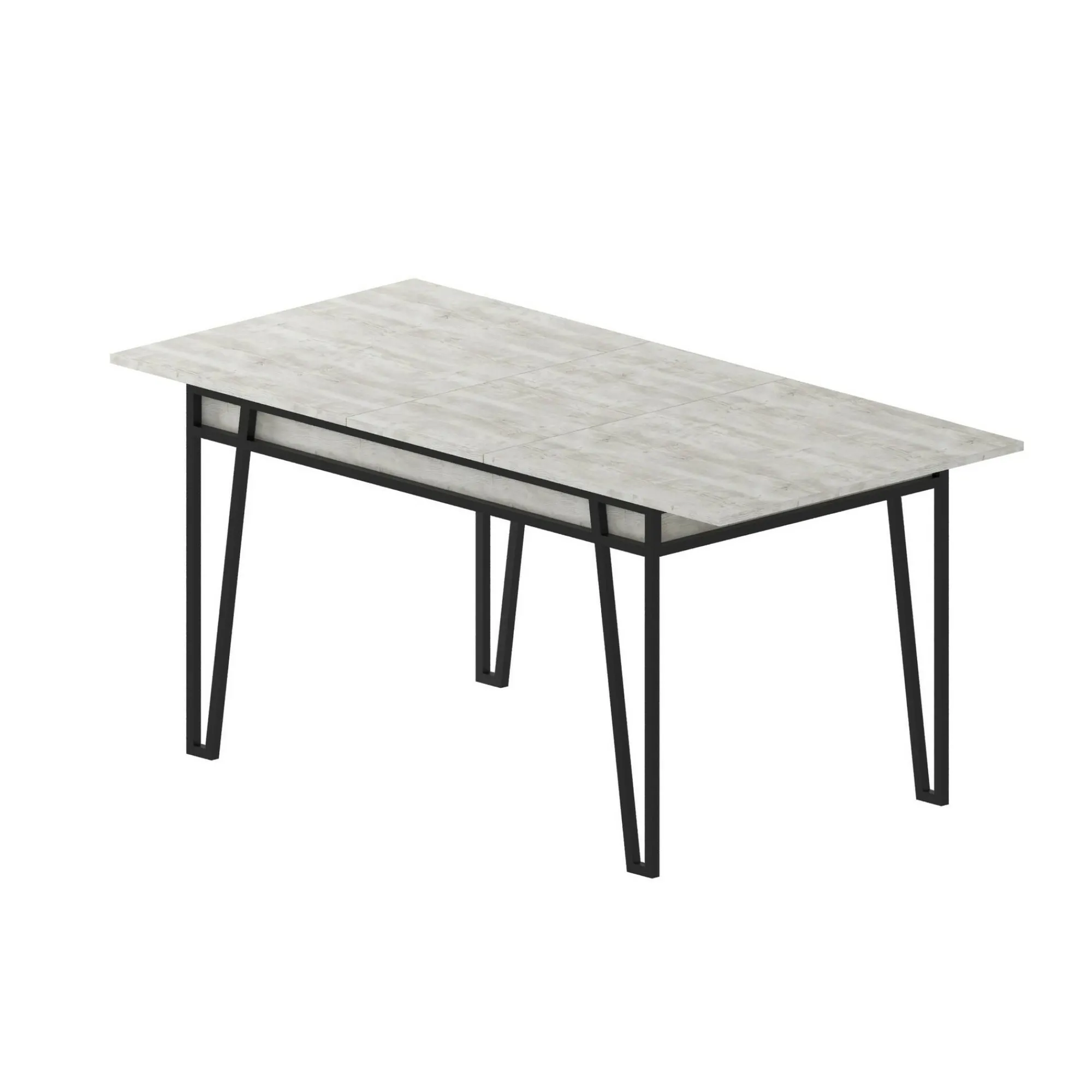 Tavolo allungabile Dpietruzz, 170x80 h76 cm,<Dmora Clearance