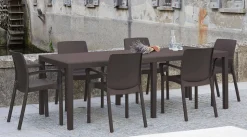 Tavolo da esterno Abbaviva,150/220x90h72 cm,<Dmora Online