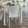 Tavolo da esterno Acqua, 80x80h74 cm,<Dmora Sale