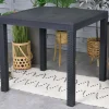 Tavolo da esterno Acqua, 80x80h74 cm,<Dmora Discount