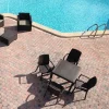 Tavolo da esterno Acqua, 80x80h74 cm,<Dmora Outlet