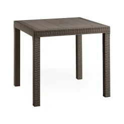Tavolo da esterno Acqua, 80x80h74 cm,<Dmora Outlet