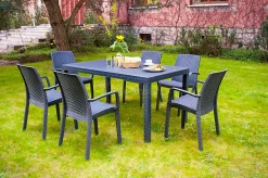 Tavolo da esterno Adila, 150x90h74 cm,<Dmora Cheap