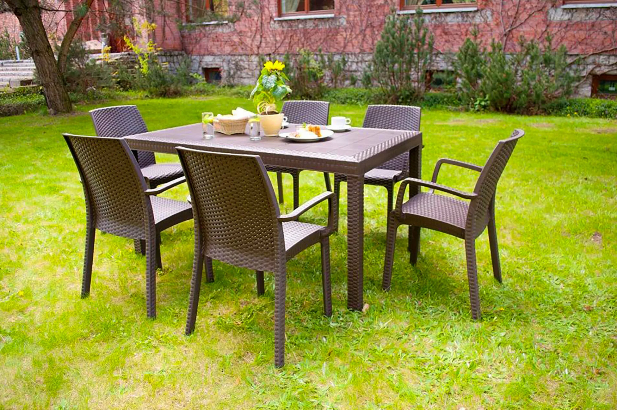 Tavolo da esterno Adila, 150x90h74 cm,<Dmora Cheap