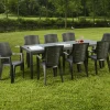Tavolo da esterno Arabesch, 150x90h72 cm,<Dmora Outlet