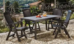 Tavolo da esterno Ariana, 150x90h72 cm,<Dmora Clearance