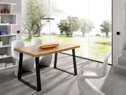 Tavolo fisso Amitrax, 140x90h75 cm,<Dmora Store