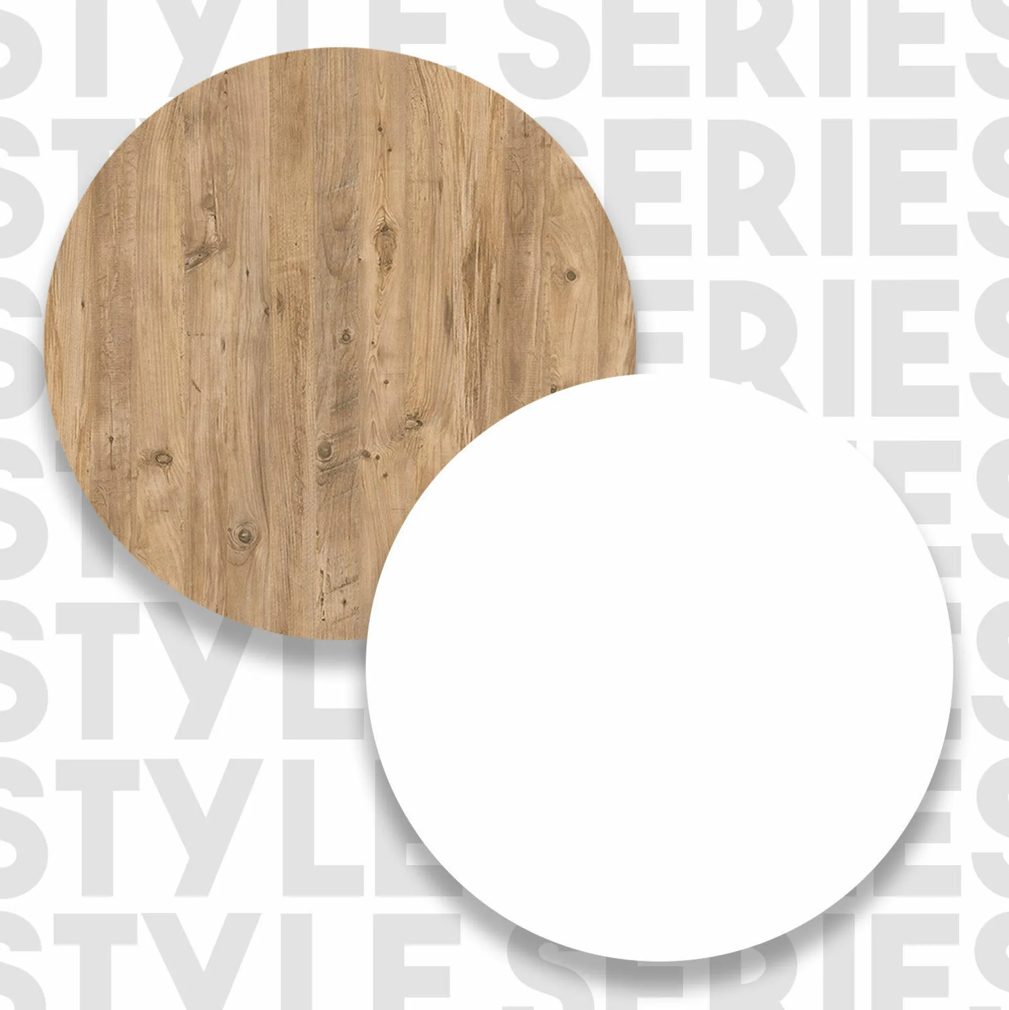 Tavolo fisso Dportanov, 120x52 h102 cm, Quercia e Bianco<Dmora Online