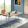 Tavolo pieghevole Aliena, 125x75h80 cm, Rovere e Grigio<Dmora Hot