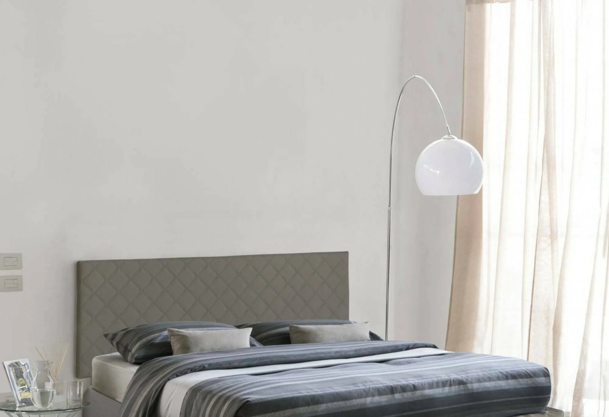 Testiera letto Amarillide, Cm 170x60,<Dmora Cheap