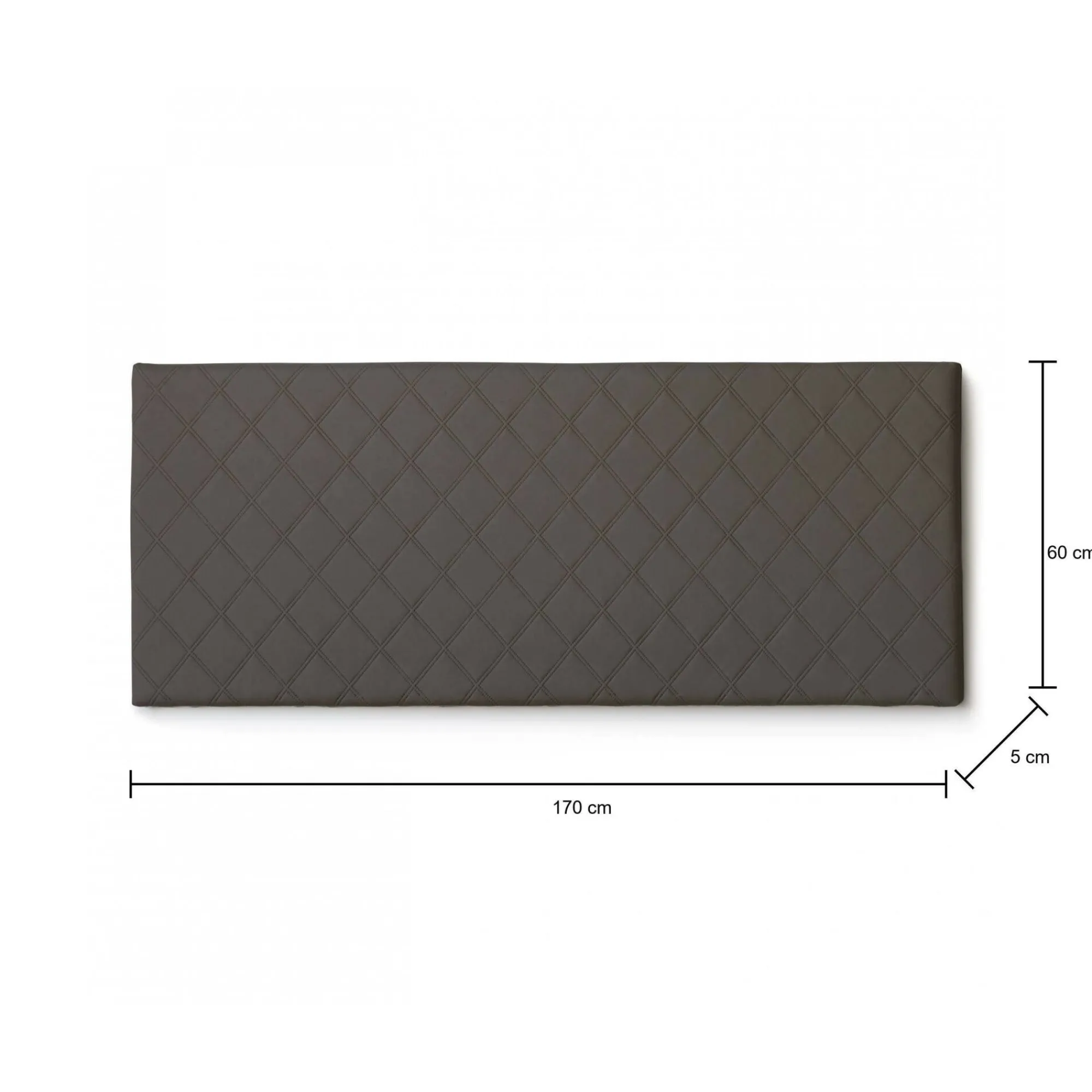 Testiera letto Amarillide, Cm 170x60,<Dmora Cheap