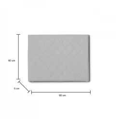 Testiera letto Arak, Cm 90x60,<Dmora Fashion