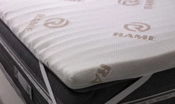 Topper matrimoniale Afella, Anti acaro e Anallergico, Cm 160x200h5<Dmora New