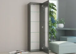 Vetrina Adatka, cm 45x34h162,<Dmora New