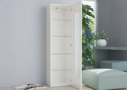 Vetrina Adatka, cm 45x34h162,<Dmora Hot