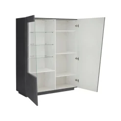 Vetrina Ask, cm 120x43h146,<Dmora Outlet