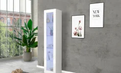 Vetrina Dcomi, cm 40x30h180,<Dmora Clearance