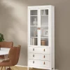 Vetrina Lazio, 33x78 h199 cm,<Dmora Flash Sale