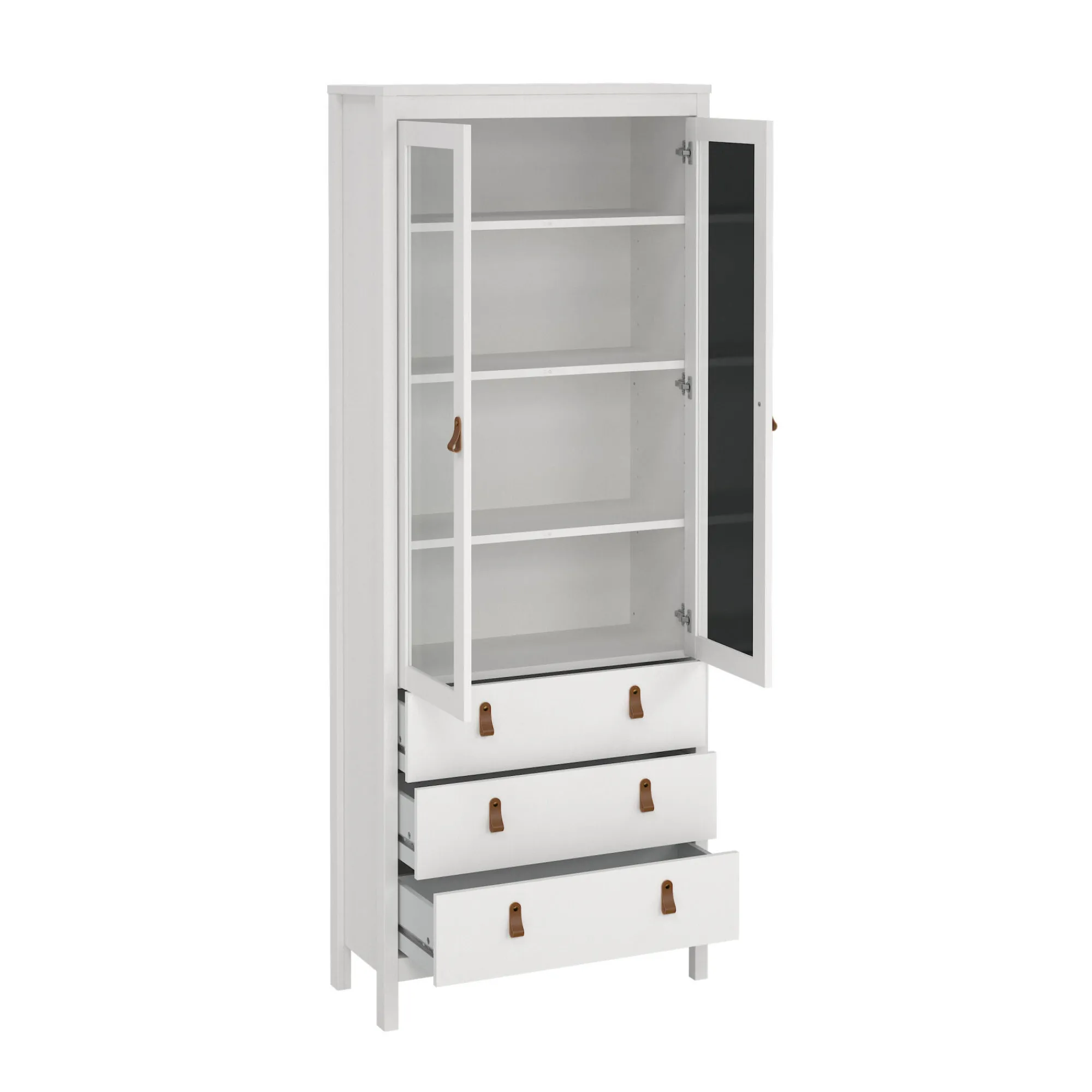 Vetrina Lazio, 33x78 h199 cm,<Dmora Flash Sale