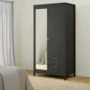 Vetrina Lazio, 33x78 h199 cm,<Dmora Outlet
