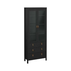 Vetrina Lazio, 33x78 h199 cm,<Dmora Outlet